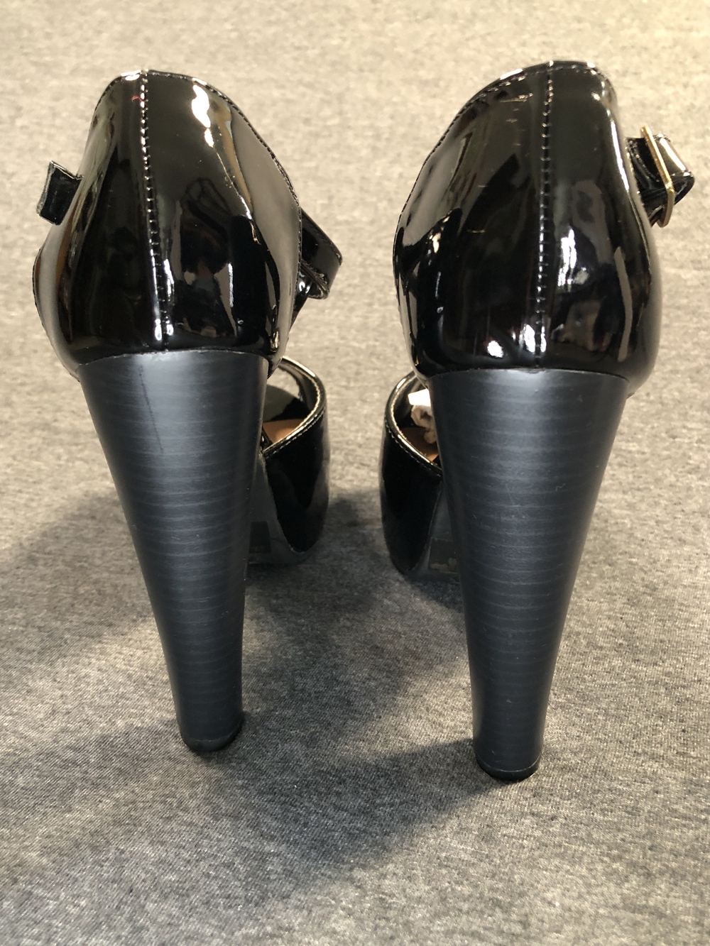 Women's Daily's Black Patent High Heel Mary Jane